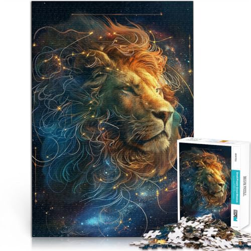 Löwe 2000-teiliges Puzzle für Erwachsene Gehirnintelligenz-Herausforderung süchtig machendes Spielzeug Geburtstagsgeschenk 70x100cm Löwe 2000-teiliges Puzzle für Erwachsene Gehirnintelligenz-Herausforderung süchtig machendes Spielzeug Geburtstagsgeschenk 70x100cm von SYUNFEI