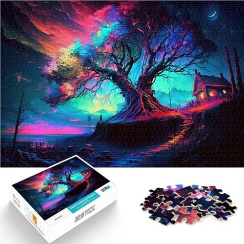 Magische Landschaft 06 1000-teiliges Puzzle für Erwachsene Pädagogisches Spielzeug zum Stressabbau EIN Kunstwerk 38x26cm Magische Landschaft 06 1000-teiliges Puzzle für Erwachsene Pädagogisches Spielzeug zum Stressabbau EIN Kunstwerk 38x26cm von SYUNFEI