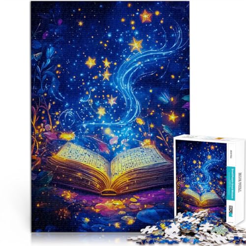 Magisches Buch 1000 Teenager-Teile-Puzzle Helfen Sie dem Gehirn, süchtig machende Spielzeuge zu trainieren, um Geduld zu entwickeln tolles Geschenk 38x26cm Magisches Buch 1000 Teenager-Teile-Puzzle Helfen Sie dem Gehirn, süchtig machende Spielzeuge zu trainieren, um Geduld zu entwickeln tolles Geschenk 38x26cm von SYUNFEI