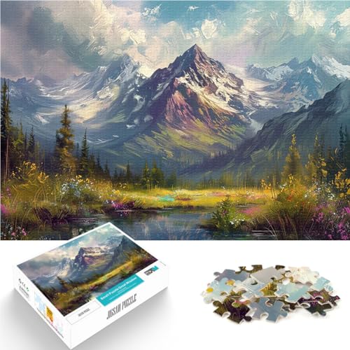 Majestätische Bergwanderung 1000-Teile-Puzzle für Teenager für Lernspiel-Herausforderungsspielzeug für Heimdekoration 38x26cm Majestätische Bergwanderung 1000-Teile-Puzzle für Teenager für Lernspiel-Herausforderungsspielzeug für Heimdekoration 38x26cm von SYUNFEI