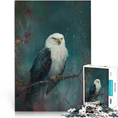 Majestätischer Weißkopfseeadler 1000-teiliges Puzzle für Teenager Quizspiel Jedes Stück ist einzigartig – Anspruchsvolles Familienspiel 38x26cm Majestätischer Weißkopfseeadler 1000-teiliges Puzzle für Teenager Quizspiel Jedes Stück ist einzigartig – Anspruchsvolles Familienspiel 38x26cm von SYUNFEI