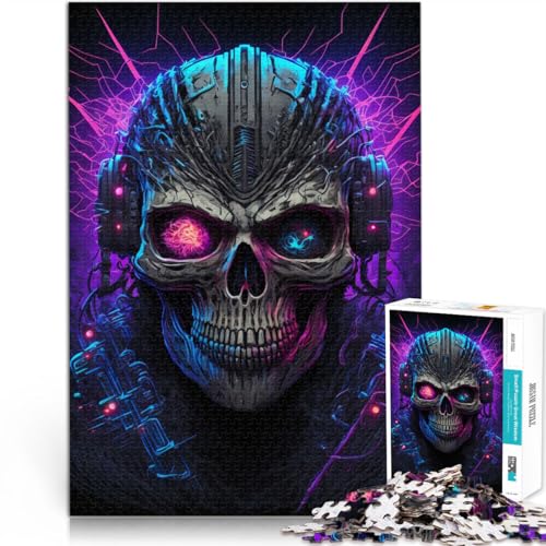 Mechanisches Skelett 1000-teiliges Teenager-Puzzle Geschenke zum Suchbegriff: Herausfordernde Spiele Gutes Geschenk 38x26cm von SYUNFEI