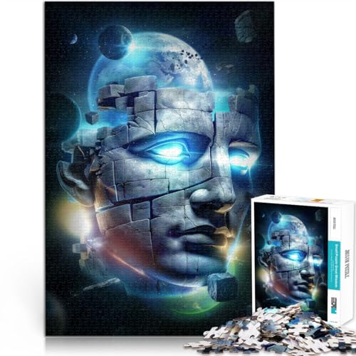 Meister des Universums 1000-teiliges Puzzle für Erwachsene Anspruchsvolles Spiel und Familienspaß Wanddekoration 38x26cm von SYUNFEI