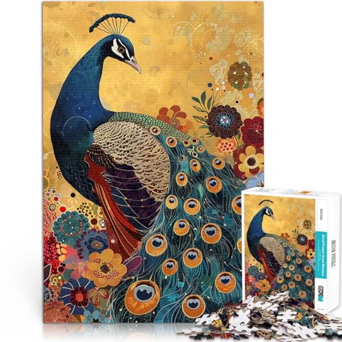 Mixed Media Männlicher Pfau Puzzle für Erwachsene mit 1000 Teilen Quizspiel Wanddekoration Einzigartige Geburtstags 38x26cm Mixed Media Männlicher Pfau Puzzle für Erwachsene mit 1000 Teilen Quizspiel Wanddekoration Einzigartige Geburtstags 38x26cm von SYUNFEI