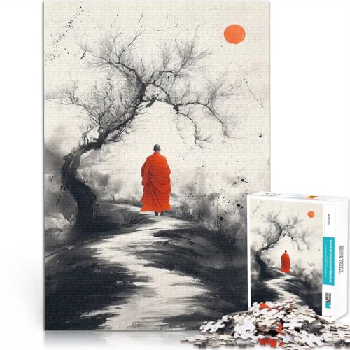 Mönchswanderweg 1000-teilige Puzzles für Teenager Dekomprimierendes intellektuelles Lernspielzeug Tolles Geschenk für Spiele 38x26cm Mönchswanderweg 1000-teilige Puzzles für Teenager Dekomprimierendes intellektuelles Lernspielzeug Tolles Geschenk für Spiele 38x26cm von SYUNFEI