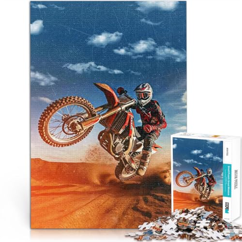 Motocross-Fahrer in Aktion 1000-teiliges Teenager-Puzzle Spielzeug-Intellektuelles Spiel Wunschliste mit dem Weihnachtsmann 38x26cm Motocross-Fahrer in Aktion 1000-teiliges Teenager-Puzzle Spielzeug-Intellektuelles Spiel Wunschliste mit dem Weihnachtsmann 38x26cm von SYUNFEI