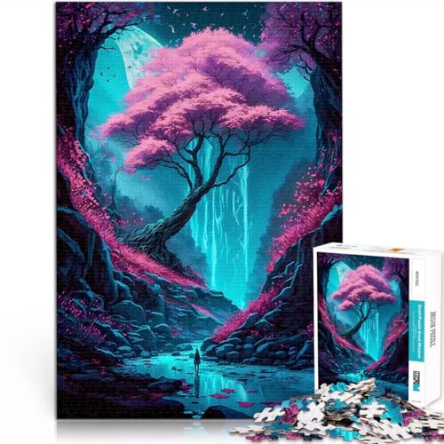 Mystischer Baum 9 Teenager-Puzzle 1000 Teile Helfen Sie dem Gehirn, süchtig machende Spielzeuge zu trainieren, um Geduld zu entwickeln Lustiges Geschenk 38x26cm Mystischer Baum 9 Teenager-Puzzle 1000 Teile Helfen Sie dem Gehirn, süchtig machende Spielzeuge zu trainieren, um Geduld zu entwickeln Lustiges Geschenk 38x26cm von SYUNFEI