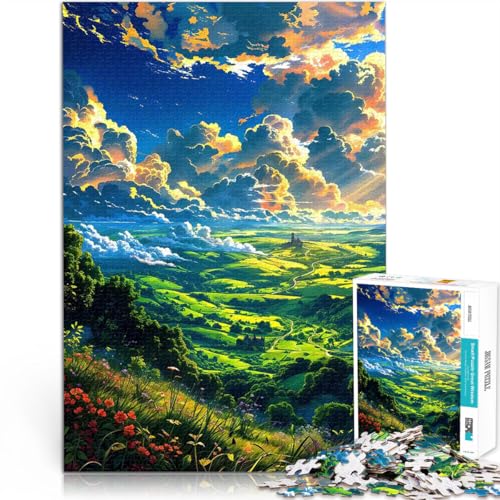 Naturlandschaft 1000-teilige Puzzles für Erwachsene Geschenke zum Suchbegriff: Herausfordernde Spiele EIN Kunstwerk 38x26cm von SYUNFEI