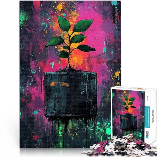 Neon Rebirth – Wachstum aus der Leere 1000-teiliges Puzzle für Erwachsene Denkspiel Wanddekoration Einzigartige Geburtstags 38x26cm Neon Rebirth – Wachstum aus der Leere 1000-teiliges Puzzle für Erwachsene Denkspiel Wanddekoration Einzigartige Geburtstags 38x26cm von SYUNFEI