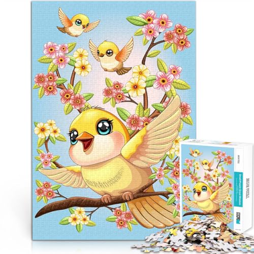 Niedliche Vögel und Frühlingsblumen 2000-teilige Puzzles für Erwachsene Familienspiel für und Künstlersammlung, Bildende Kunst 70x100cm Niedliche Vögel und Frühlingsblumen 2000-teilige Puzzles für Erwachsene Familienspiel für und Künstlersammlung, Bildende Kunst 70x100cm von SYUNFEI