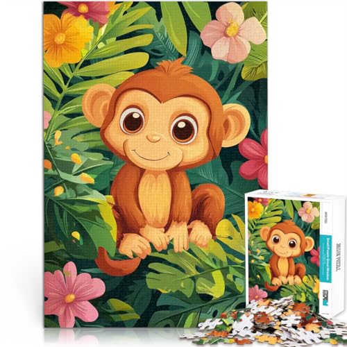 Niedlicher AFFE im Dschungel 2000-teilige Puzzles für Teenager Spielspielzeug Lustige Aktivitäten für zu Hause, Geburtstagsgeschenk, Reisegeschenk, 70x100cm Niedlicher AFFE im Dschungel 2000-teilige Puzzles für Teenager Spielspielzeug Lustige Aktivitäten für zu Hause, Geburtstagsgeschenk, Reisegeschenk, 70x100cm von SYUNFEI