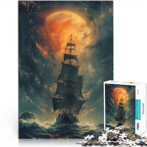 Piratenschiff-Abenteuer 1000-teiliges Puzzle für Teenager Pädagogisches Spielzeug zum Stressabbau Heimdekoration Spielzeug 38x26cm Piratenschiff-Abenteuer 1000-teiliges Puzzle für Teenager Pädagogisches Spielzeug zum Stressabbau Heimdekoration Spielzeug 38x26cm von SYUNFEI