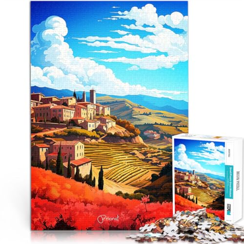 Priorat Spanien Ölgemälde Puzzle für Erwachsene mit 1000 Teilen Quizspiel Lustige Aktivitäten für zu Hause, Geburtstagsgeschenk, Reisegeschenk, 38x26cm Priorat Spanien Ölgemälde Puzzle für Erwachsene mit 1000 Teilen Quizspiel Lustige Aktivitäten für zu Hause, Geburtstagsgeschenk, Reisegeschenk, 38x26cm von SYUNFEI
