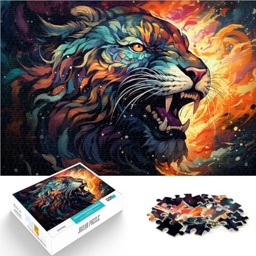 Puzzle mit 2000 Teilen für Erwachsene, Tiger, Denksportaufgabe, denn jedes Teil ist einzigartig – anspruchsvolles Familienspiel, 70 x 100 cm, Puzzle mit 2000 Teilen für Erwachsene, Tiger, Denksportaufgabe, denn jedes Teil ist einzigartig – anspruchsvolles Familienspiel, 70 x 100 cm, von SYUNFEI