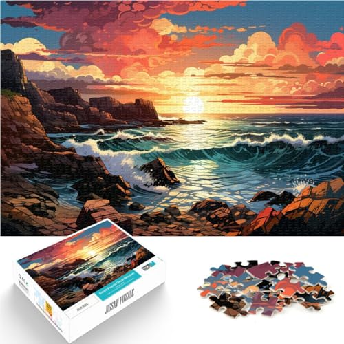 Puzzle für Erwachsene, 2000 Teile, dänische Küste, anspruchsvolles Spiel, Puzzles, Eltern-Kind-Interaktion, 70 x 100 cm, für Teenager ab 14 Jahren Puzzle für Erwachsene, 2000 Teile, dänische Küste, anspruchsvolles Spiel, Puzzles, Eltern-Kind-Interaktion, 70 x 100 cm, für Teenager ab 14 Jahren von SYUNFEI
