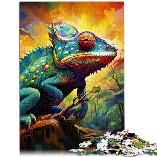 Puzzle für Erwachsene, 2000 Teile, Kunst-Chamäleon-Spiel, Spielzeug, tolles Geschenk für Spiele, 27,56 x 39,37 Zoll, für Teenager ab 14 Jahren Puzzle für Erwachsene, 2000 Teile, Kunst-Chamäleon-Spiel, Spielzeug, tolles Geschenk für Spiele, 27,56 x 39,37 Zoll, für Teenager ab 14 Jahren von SYUNFEI