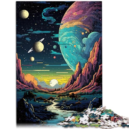 Puzzle für Erwachsene, 2000 Teile, Planetenlandschaft, anspruchsvolles Spiel, verbessert das Gedächtnis, 70 x 100 cm, für Teenager ab 14 Jahren von SYUNFEI