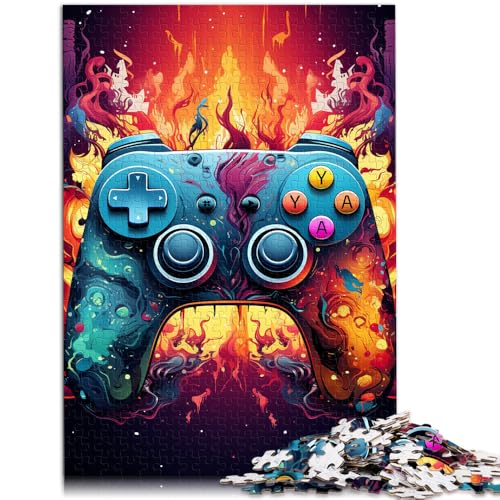 Puzzle für Erwachsene, 1000 Teile, Malen, Farbe, Gamepad, pädagogische Herausforderung, 26x38cm, geeignet für Teenager ab 14 Jahren Puzzle für Erwachsene, 1000 Teile, Malen, Farbe, Gamepad, pädagogische Herausforderung, 26x38cm, geeignet für Teenager ab 14 Jahren von SYUNFEI