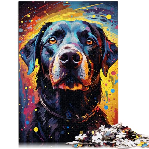 1000-teiliges Puzzle für Erwachsene, Malen, Farbe, Sternenhimmel, Hund, Quizspiel, geeignet für Paare,38x52cm, für Teenager ab 14 Jahren 1000-teiliges Puzzle für Erwachsene, Malen, Farbe, Sternenhimmel, Hund, Quizspiel, geeignet für Paare,38x52cm, für Teenager ab 14 Jahren von SYUNFEI