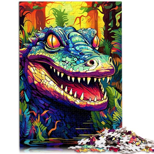 Puzzle für Erwachsene, 2000 Teile, Bunte Nilkrokodile, Denkspiel, Wichtelgeschenke, 70 x 100 cm, geeignet für Jugendliche ab 14 Jahren Puzzle für Erwachsene, 2000 Teile, Bunte Nilkrokodile, Denkspiel, Wichtelgeschenke, 70 x 100 cm, geeignet für Jugendliche ab 14 Jahren von SYUNFEI