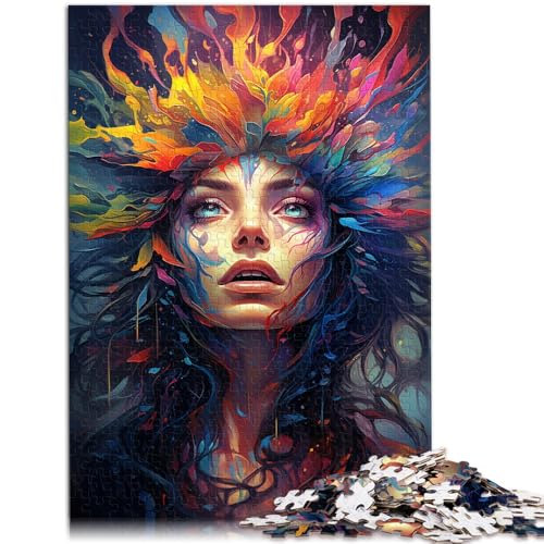 2000-teiliges Puzzle für Erwachsene, charmante Frau, Lernpuzzle, fördert die Liebe zwischen Paaren, 70 x 100 cm von SYUNFEI