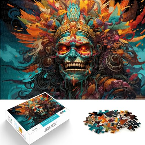 Puzzle für Erwachsene, 2000 Teile, indische Kriegerkunst. Das Quizspiel ganze Familie, 27,56 x 39,37 Zoll, für Teenager ab 14 Jahren von SYUNFEI