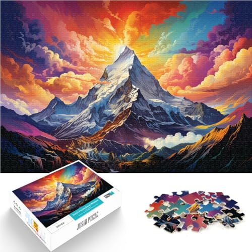 1000-teiliges Puzzle für Erwachsene, Landschaftskunst, Lernpuzzle, fördert die Liebe zwischen Paaren, 50 x 75 cm von SYUNFEI