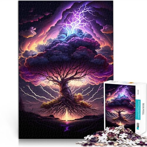 1000-teiliges Puzzle für Erwachsene, Lebensbaum, Fantasy-Quizspiel, geeignet als Schreibtischdekoration,38x52cm, für Teenager ab 14 Jahren 1000-teiliges Puzzle für Erwachsene, Lebensbaum, Fantasy-Quizspiel, geeignet als Schreibtischdekoration,38x52cm, für Teenager ab 14 Jahren von SYUNFEI