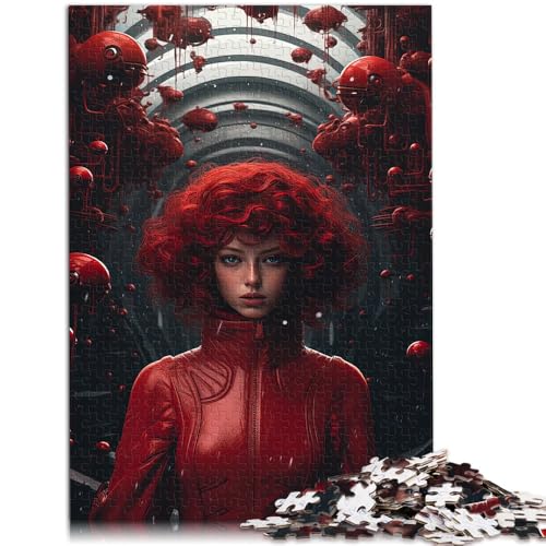 Puzzle für Erwachsene, 1000 Teile, blutroter Schatten, anspruchsvolles Spiel, Geschenke für Freunde und Familie, 50 x 75 cm, für Teenager ab 14 Jahren Puzzle für Erwachsene, 1000 Teile, blutroter Schatten, anspruchsvolles Spiel, Geschenke für Freunde und Familie, 50 x 75 cm, für Teenager ab 14 Jahren von SYUNFEI