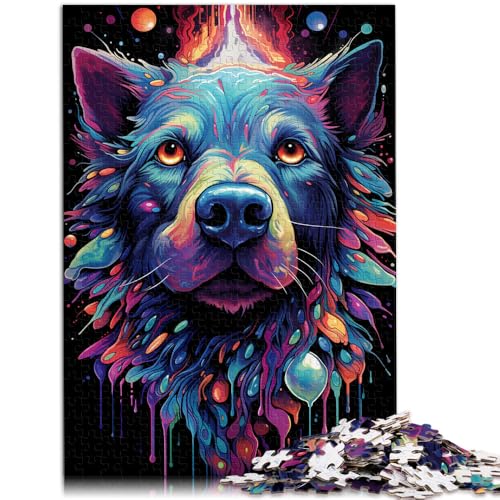 Puzzle für Erwachsene, 1000 Teile, Quizspiel mit bösem Hund. Helfen Sie dem Gehirn, süchtig machende Spielzeuge zu trainieren und Geduld zu entwickeln. 19,7 Zoll x 29,5 Zoll Puzzle für Erwachsene, 1000 Teile, Quizspiel mit bösem Hund. Helfen Sie dem Gehirn, süchtig machende Spielzeuge zu trainieren und Geduld zu entwickeln. 19,7 Zoll x 29,5 Zoll von SYUNFEI
