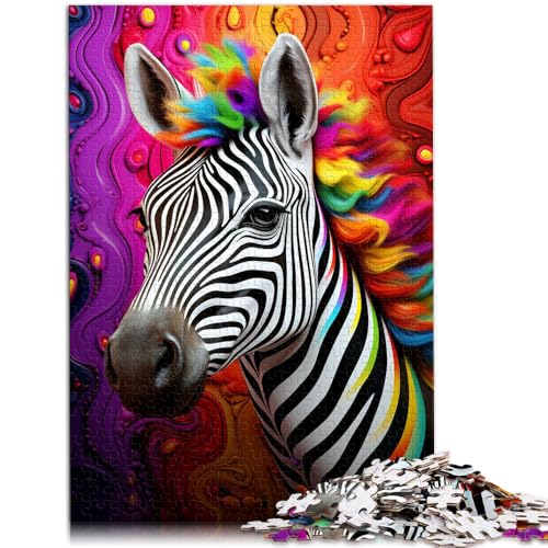 1000-teiliges Puzzle für Erwachsene. Das Quizspiel „Bunte Zebras ganze Familie.38x52cm für Teenager ab 14 Jahren. 1000-teiliges Puzzle für Erwachsene. Das Quizspiel „Bunte Zebras ganze Familie.38x52cm für Teenager ab 14 Jahren. von SYUNFEI