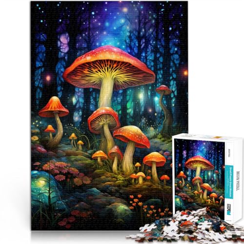 Puzzle für Erwachsene mit 2000 Teilen, Pilzkunst, für Familienspaß, jedes Teil ist einzigartig – anspruchsvolles Familienspiel, 70 x 100 cm von SYUNFEI