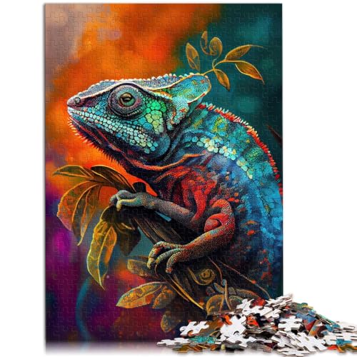 Puzzle für Erwachsene mit 2000 Teilen, „Das veränderliche Chamäleon“, pädagogische Herausforderung für die Heimdekoration, 70 x 100 cm, von SYUNFEI