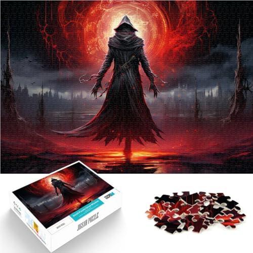 Puzzle für Erwachsene, 2000 Teile, Die mörderische Schwarze Landschaft, anspruchsvolles Spiel, Geschenke, 27,56 x 39,37 Zoll, von SYUNFEI