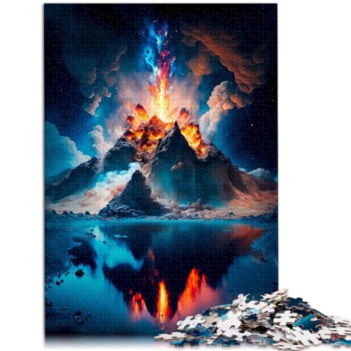 2000-teiliges Puzzle für Erwachsene. Das Quizspiel „Cosmic Eruption ganze Familie. 27,56 x 39,37 Zoll für Teenager ab 14 Jahren. von SYUNFEI