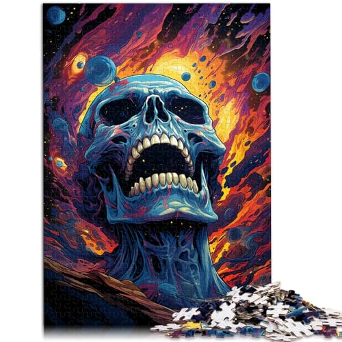 Puzzle für Erwachsene mit 1000 Teilen, Farbmonster, Denkspiel mit vollständig ineinander greifenden, zufällig geformten Teilen, 50 x 75 cm, für Teenager ab 14 Jahren von SYUNFEI