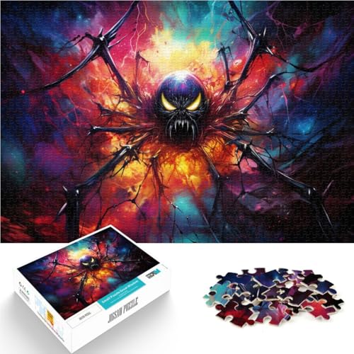 Puzzle für Erwachsene, 1000 Teile, Farbspinne, anspruchsvolles Spiel, Puzzle, Lernspiel für Geburtstag, Weihnachten,38x52cm von SYUNFEI