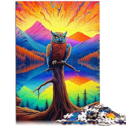 Puzzle für Erwachsene, 2000 Teile, geheimnisvolle Eule, Puzzle – anspruchsvolles Spiel zum Stressabbau, 60 x 100 cm, für Jugendliche ab 14 Jahren Puzzle für Erwachsene, 2000 Teile, geheimnisvolle Eule, Puzzle – anspruchsvolles Spiel zum Stressabbau, 60 x 100 cm, für Jugendliche ab 14 Jahren von SYUNFEI