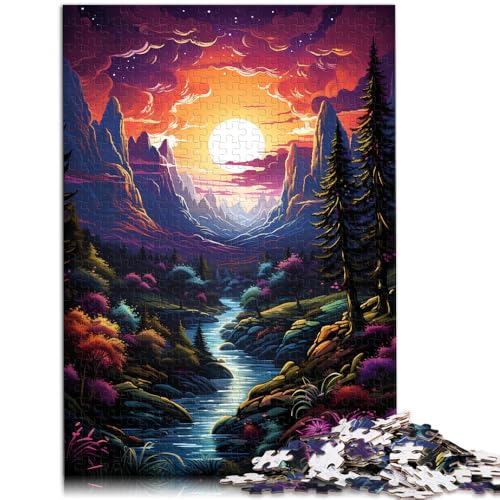 Puzzle für Erwachsene, 1000 Teile, geheimnisvolle Landschaft, Denkspiel, Lernspiel für Geburtstag, Weihnachten, 26x38cm, für Teenager ab 14 Jahren Puzzle für Erwachsene, 1000 Teile, geheimnisvolle Landschaft, Denkspiel, Lernspiel für Geburtstag, Weihnachten, 26x38cm, für Teenager ab 14 Jahren von SYUNFEI