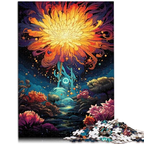Puzzle für Erwachsene, 1000 Teile, Göttliche Blume, Denkspiel, anspruchsvoll, Aber unterhaltsam und humorvoll,50x75cm, für 14-Jährige Puzzle für Erwachsene, 1000 Teile, Göttliche Blume, Denkspiel, anspruchsvoll, Aber unterhaltsam und humorvoll,50x75cm, für 14-Jährige von SYUNFEI