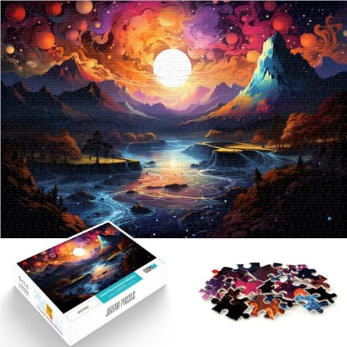 Puzzle für Erwachsene, 1000 Teile, an einem japanischen Fluss, Lernspielzeug, anspruchsvolles Puzzlespiel und Familienspiel, 14,96 x 20,47 Zoll Puzzle für Erwachsene, 1000 Teile, an einem japanischen Fluss, Lernspielzeug, anspruchsvolles Puzzlespiel und Familienspiel, 14,96 x 20,47 Zoll von SYUNFEI