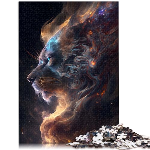 Puzzle für Erwachsene, 1000 Teile, Löwengalaxie, anspruchsvolles Spiel, Geschenke mit passendem Poster und Quizblatt, 50 x 75 cm, für 14-Jährige Puzzle für Erwachsene, 1000 Teile, Löwengalaxie, anspruchsvolles Spiel, Geschenke mit passendem Poster und Quizblatt, 50 x 75 cm, für 14-Jährige von SYUNFEI