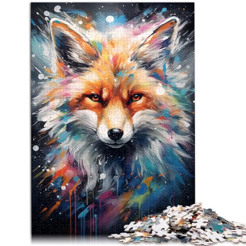 Puzzle für Erwachsene, 2000 Teile, Gemälde, Kunst, Fuchs, anspruchsvolles Spiel, Puzzle, tolles Geschenk für Spiele, 27,56 x 39,37 Zoll, von SYUNFEI