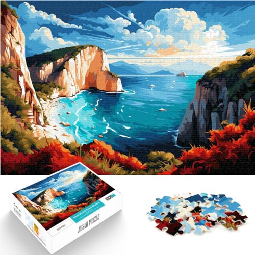Puzzle für Erwachsene mit 1000 Teilen. Wunderschöne Landschaft. Das Denkspiel eignet ganze Familie. 19,7 x 29,5 Zoll für Teenager ab 14 Jahren. von SYUNFEI
