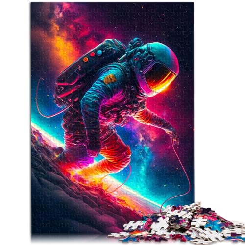1000-teiliges Puzzle Erwachsene, Surfen mit Außerirdischen, Quizspiel, Wanddekoration, einzigartige Geburtstags, 50 x 75 cm, Teenager ab 14 Jahren 1000-teiliges Puzzle Erwachsene, Surfen mit Außerirdischen, Quizspiel, Wanddekoration, einzigartige Geburtstags, 50 x 75 cm, Teenager ab 14 Jahren von SYUNFEI