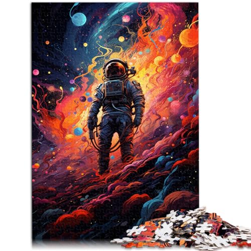 Puzzle für Erwachsene mit 1000 Teilen, Weltraumabenteurer, Denkspiel, anspruchsvolles Puzzlespiel und Familienspiel, 26x38cm, für 14-Jährige Puzzle für Erwachsene mit 1000 Teilen, Weltraumabenteurer, Denkspiel, anspruchsvolles Puzzlespiel und Familienspiel, 26x38cm, für 14-Jährige von SYUNFEI