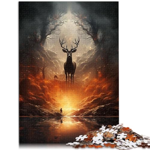 Puzzle „Wildnis“ mit 1000 Teilen für Erwachsene, Denksportaufgabe für50x75cm, Stressabbau für Teenager ab 14 Jahren von SYUNFEI