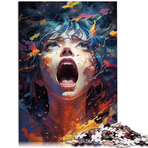 Puzzle 1000 Teile für Erwachsene, Blu-ray, Catwoman-Puzzle für die Heimdekoration, 19,7 x 29,5 Zoll, geeignet für Teenager ab 14 Jahren Puzzle 1000 Teile für Erwachsene, Blu-ray, Catwoman-Puzzle für die Heimdekoration, 19,7 x 29,5 Zoll, geeignet für Teenager ab 14 Jahren von SYUNFEI