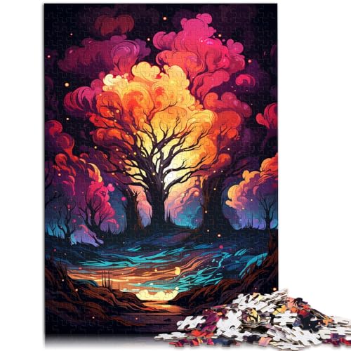 Puzzle 1000 Teile für Erwachsene, Fantasielandschaft, Cartoon-Puzzle, 14,96 x 20,47 Zoll, Teenager ab 14 Jahren von SYUNFEI
