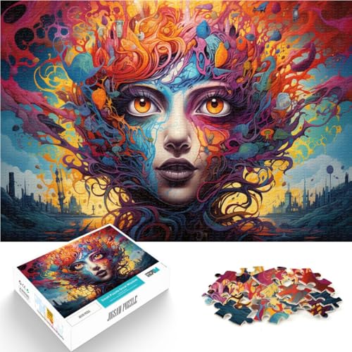 Puzzle 1000 Teile für Erwachsene, Fantasy-Kunst, 14,96 x 20,47 Zoll, verbessert das Gedächtnis für Teenager ab 14 Jahren Puzzle 1000 Teile für Erwachsene, Fantasy-Kunst, 14,96 x 20,47 Zoll, verbessert das Gedächtnis für Teenager ab 14 Jahren von SYUNFEI